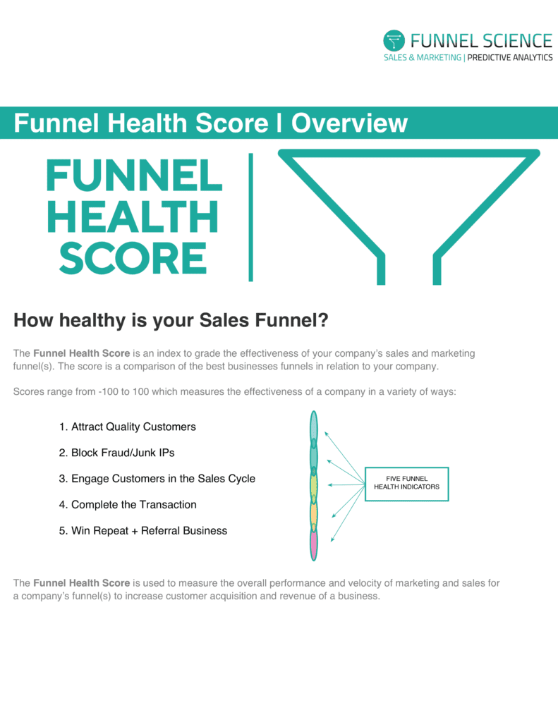 Funnel Health Score Funnel Science